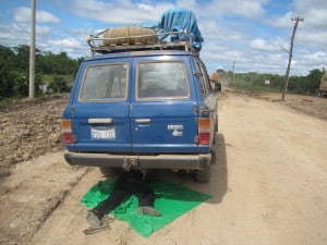 Jeep troubles in Rurrenabaque 