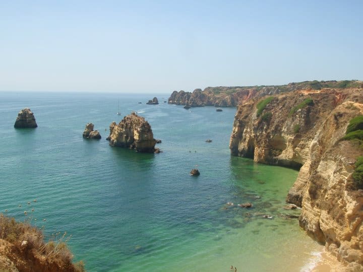 Lounging in Lagos Portugal