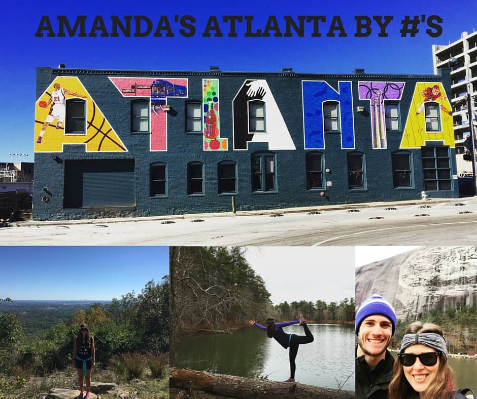 Amanda's time in Atlanta by #'s
