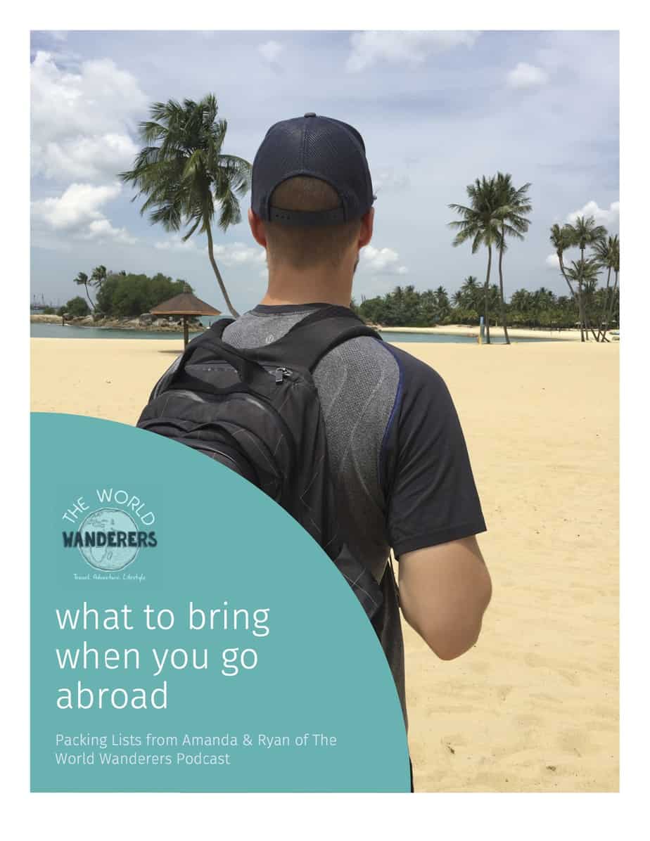 What to bring when you go abroad guide