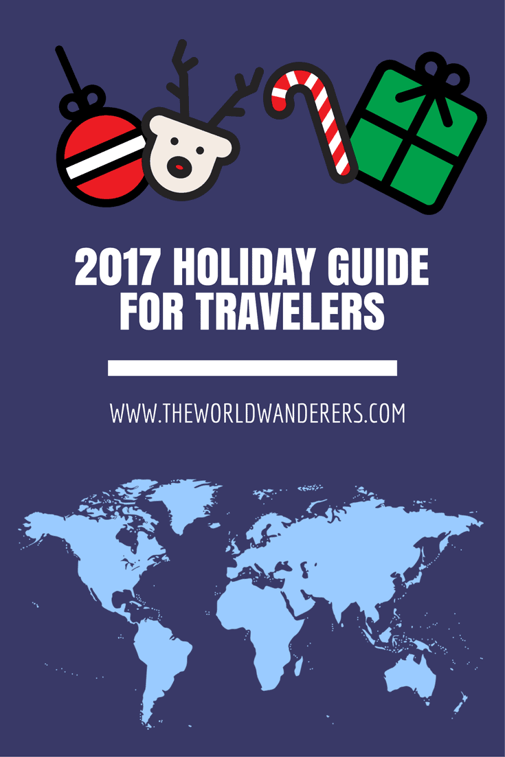 2017 Holiday Guide for Travelers